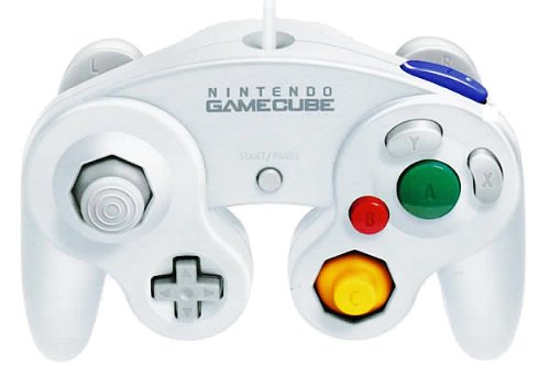 Hivatalos Nintendo Fehér Klasszikus Gamecube Vezérlő