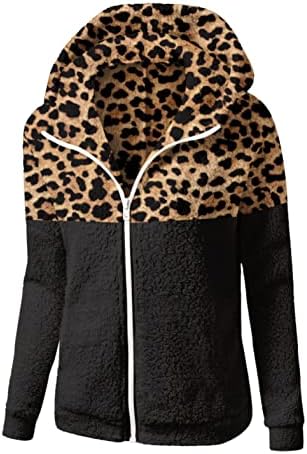 Pulóver wangyun123 Női Téli Sűrűsödik Teljes Zip jacket Kabát Laza Kapucnis Alkalmi Felsők Pólók műszőrme Bélésű