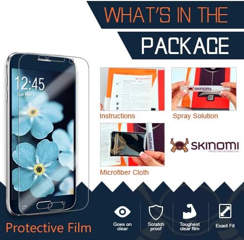 Skinomi képernyővédő fólia Kompatibilis az Asus ZenPad 7.0 (Z370C) Tiszta TechSkin TPU Anti-Buborék HD Film