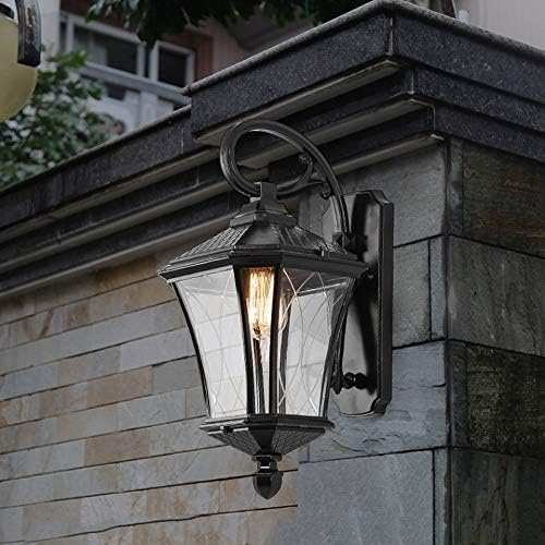 HNXNR Divat Alumínium E27 Hagyományos Fali Lámpatest Retro Fali Lámpa Vintage Külső Fali Gyertyatartó Fali Lámpa Flush Kültéri