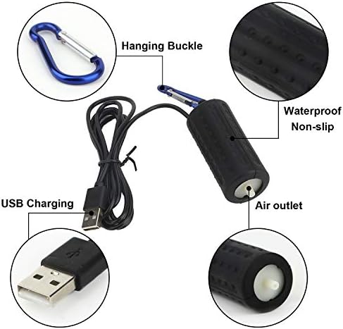 Akvárium USB-Pumpa, Handsandrais Ultra Tartós, Csendes akvárium légszivattyú, Mini USB Nano Szivattyú Energia-Megtakarítás