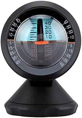 plplaaoo Autó Jármű Inclinometer Forgatható, 360 Fokos Autó Jármű Inclinometer Slope Indicator Gradiens Balancer Eszköz Méter