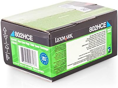 Lexmark 80C2HCE Festékező modul - Cián
