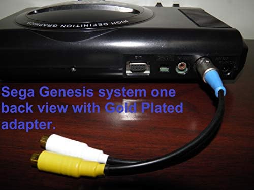 Végső Aranyozott Video/Audio A Sega Master System, valamint A Genesis egy (100 Láb)