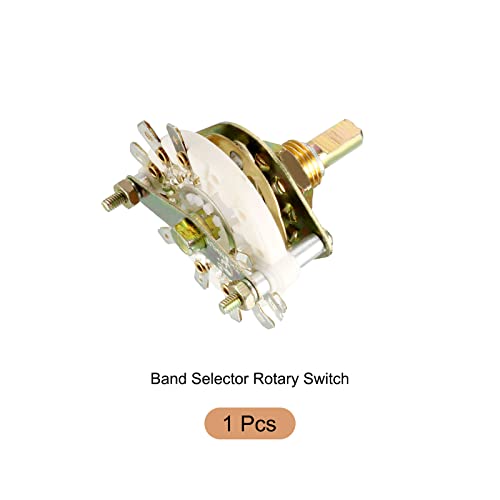 Rebower Zenekar Selector Rotary Switch 1P8T 1 8 Pole Pozíció, 1 Szint [Rádió, TV, Ipari Gép Vezérlő Egység] - 1 Db