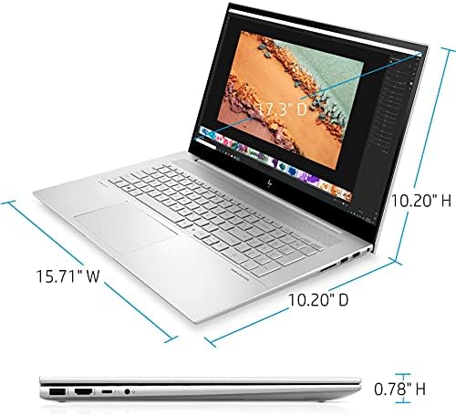 HP 2022 Irigység Laptop 17.3 FHD IPS Érintőképernyő 11 Intel i7-1165G7 Intel Iris Xe Grafika 64 gb-os DDR4 4 TB SSD WiFi 6
