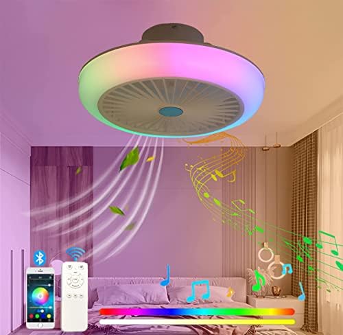 NEOCHY Csillárok,RGB Gyerek Mennyezeti ventilátor a Lámpák, Távirányító Kis Mennyezeti ventilátor a Világítás Szabályozható