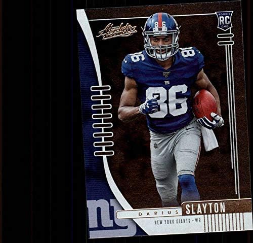 2019 Abszolút NFL (Lakossági) 108 Darius Slayton RC Újonc New York Giants Hivatalos Panini Labdarúgó-Trading Card