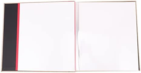 Sewroro Scrapbook Album Esküvői Album DIY Scrapbook Albumot Vászon Borító Fehér Oldalak Családi Emlék Könyv, házassági Évforduló, Ballagás