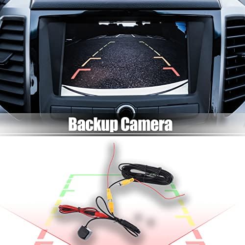 X AUTOHAUX 1 Állítsa a Biztonsági Kamera Autó Egyetemes Rendszám Biztonsági Kamera Vízálló IP68 HD AHD 720P 170 Fokos Széles Látószög tolatókamera