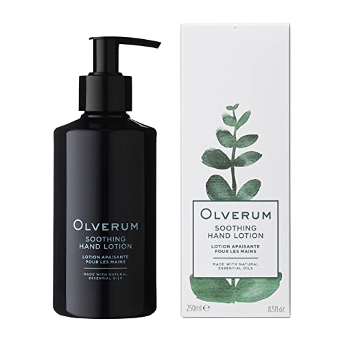 OLVERUM - Természetes Nyugtató kézkrém | Tiszta, Vegán bőrápolás (8.5 fl oz | 250 ml)