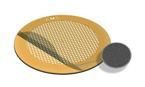 EMS CF150-Au-UL Szén-Támogatás Film, Négyzet Rács, Ultra-Vékony, 150 háló részecskeméret, 5-6 nm-es, Arany (Csomag 50)
