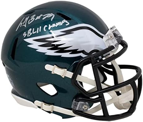 LeGarrette Blount Aláírt Philadelphia Eagles Mini Sebesség Replika Sisak Insc SZÖVETSÉG - Dedikált NFL Sisak