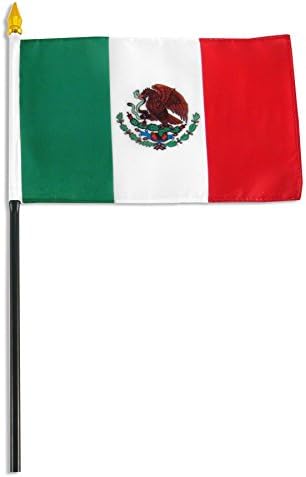 Bandera de México, 4 por 6 pulgadas