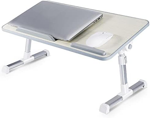 KAOROU Laptop Asztal Ágy Állítható Számítógép Tálca Összecsukható Ágy, Íróasztal, Laptop Notebook, Hordozható LaptopTable a hűtőventilátor