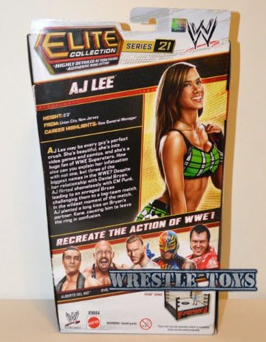WWE Elit Gyűjtemény AJ akciófigura
