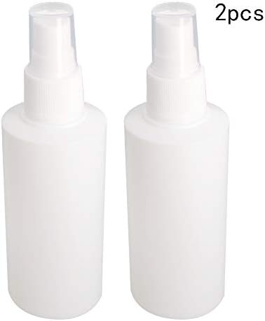 Othmro Finom Köd Spray Palackot, 100ml/3.38 oz Műanyag Spray Fehér Üveg Porlasztó Pumpa, valamint 2db Újratölthető