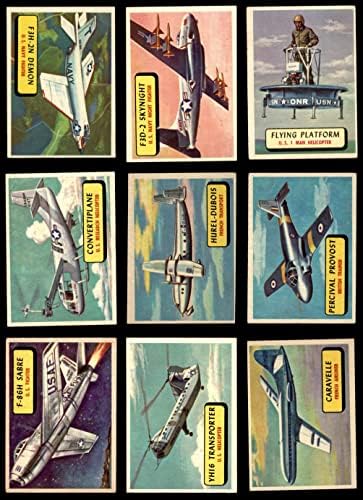 1957 Topps Gépek Részleges Teljes Készlet (Kártya) EX/MT