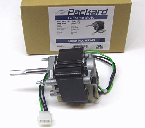 Packard 65345 Motor Nutone Szellőző Fürdőszoba Elszívás Ventilátor 62345000