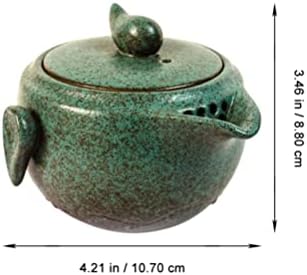 DOITOOL Klasszikus Dekor, Klasszikus Dekor Retro Teáskanna Kerámia Teáskanna: Porcelán Japán Tűzhely Teáskanna Vintage Teaware