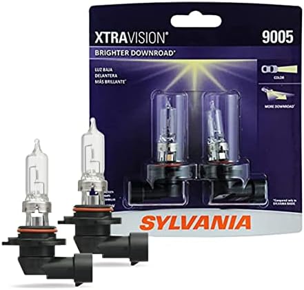 SYLVANIA - 9005 XtraVision - Nagy Teljesítményű Halogén Fényszóró Izzó, távolsági, tompított, valamint Köd Csere Izzó (Tartalmaz