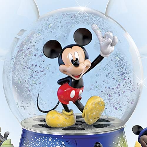 Disney Mickey Egér Bradford Exchange Csillogó Világon, Mozgás, Zene