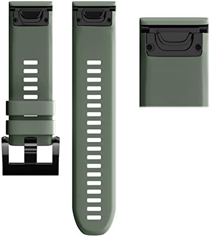 PURYN 22 26mm Quickfit Szilikon óraszíjak A Garmin Fenix 7 7 X 7-es Easyfit karkötő Karkötő