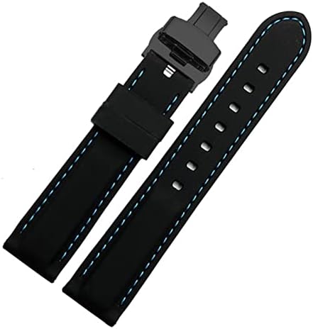XIRIXX Szilikon watchband A Huawei GT2 007 BM8475 Órák pántok Kiegészítők Sport karkötő 20mm 22mm fekete vízálló pántok