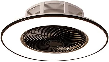 KATA-MEDICA Modern Okos Ventilátor Világítás Készlet Láthatatlan Fény & Mennyezeti ventilátor, a Hálószoba 3 Szín Hőmérséklet