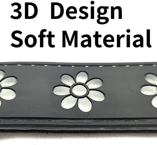 DOGLED Led-es Nyakörvet, led Kutya Póráz Kombináció,15 Módok Gallér M(15.7-19.7) 3D Sun Flower Design,6 színváltó Mancs Design Póráz