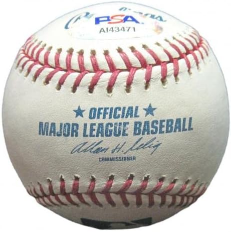 Gene Elston Aláírt Autogramot Baseball Baseball Ford Frick HOF 06 PSA/DNS AI43471 - Dedikált Baseball