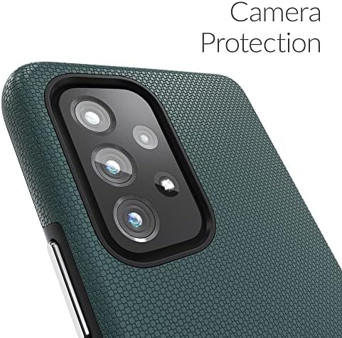 Vágynak a Kettős Őrség Samsung Galaxy A53 az Esetben, Ütésálló Védelem, Dual Layer tok Samsung Galaxy A53 5G - Erdő Zöld