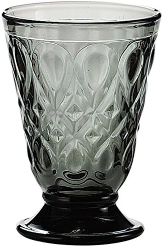 Üveg pohár: La Rochelle 626510 Lyonne Szürke Dobon, 7.8 fl oz (200 cc), Φ3.1 x H4.5 cm (8 x 11.3 cm-es), 6 Csomag YA