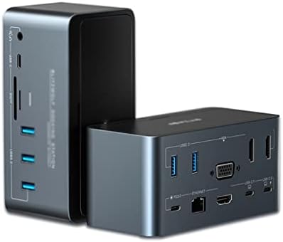 Az USB Elosztókat 14-in-1 USB C Dokkolóegység PC Számítógép Tartozékok Extensor USB Hub Laptop, Tartozékok C-Típusú SD/TF Slot (Szín :