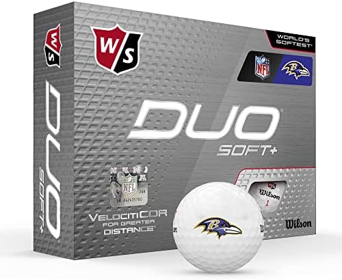 WILSON Személyzet Duo Soft/Lágy+/NFL Golf Labda