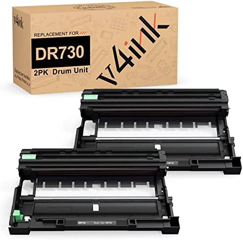 v4ink 2PK Kompatibilis DR730 Dobegység (NEM Toner) a Brother DR-730 DR-760 Dob Brother HL-L2325DW HL-L2350DW HL-L2370DW HL L2390DW