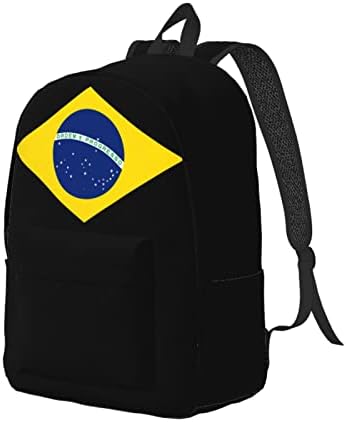 Brazil Zászló Hátizsákok Üzleti Laptop Hátizsák Nagy Utazás Bookbag Daypack Férfiak Nők
