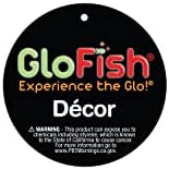 GloFish Kastély Dísze, Nagy, Színes, Akvárium Dekoráció, Hideaway a Hal (78016),3 x 3.25 x 4.25 cm