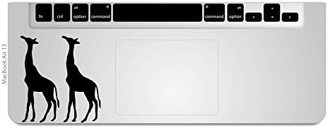 Kedves Áruház MacBook Air/Pro MacBook 9.7 iPad Pro iPad 2, iPad Matrica Zsiráf Trackpad Fekete M633-B