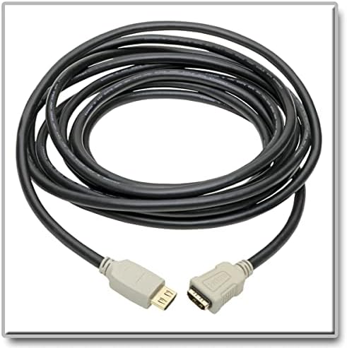 Tripp Lite nagysebességű 4K HDMI 2.0 b Extender Kábel Izgalmas Csatlakozók (M/F), Fekete, 15 ft. (P569-015-2B-MF)