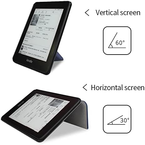 a Kindle Paperwhite 2021 11 Generációs Kindle Paperwhite 6.8 Hüvelyk Borító Bőr Összecsukható Állvány Auto Wake/Sleep Slim E-Olvasó