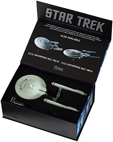 Hős Gyűjtő Eaglemoss uss Enterprise NCC-1701 Gyűjtői XL Kiadás | Star Trek Hivatalos Csillaghajók Gyűjtemény | Modell Replika