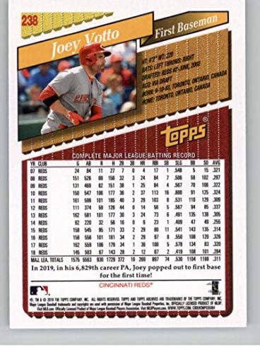 2019 Topps Archives 238 Joey Votto Cincinnati Reds MLB Baseball Trading Card