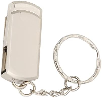 U-Lemez, USB3.0 Felület Hordozható kivitel Alumínium Ötvözet Flash Meghajtó kulcstartó a Számítógép, a Mobiltelefon 128G-Ezüst