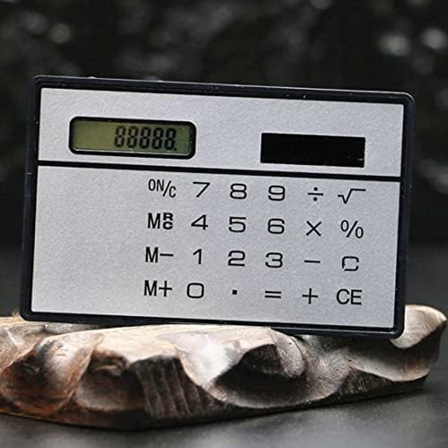 1db Ultra Vékony Napenergia-Kalkulátor Hordozható Mini Számológép Slim Solar Power Pocket Calculator az Iskolában, Otthon, Irodában