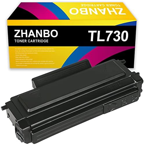 ZHANBO TL-730 Utángyártott Fekete Toner Patron 1500 Oldal TL730 Csere Pantum L2350DW L2710DW Nyomtatók, 2 Csomag