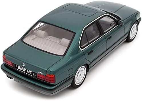 1991 M5-ös E34 Lagúna Zöld Metál Cecotto Limited Edition 3000 Darab Világszerte 1/18 Modell Autó által Ottó Mobil OT968