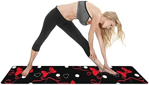 YFBHWYF Yoga Mat – Prémium 2mm Vastag Jóga, Fitness Szőnyeg, Végső Sűrűsége a Párna, Támogatása, Stabilitás Kiváló Tapadás Száraz