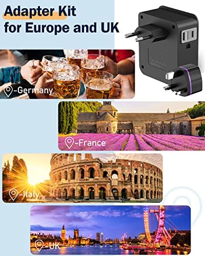 EU & UK Utazási Dugó Adapter