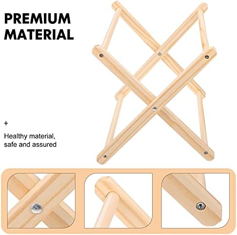 Wakauto Asztal Dekoráció 1 Állítsa a Makramé Magazin Rack DIY Kit Tárolási Engedélyes Áll Kosár Keret Geometriai Art Dekor Pamut Kötelet,